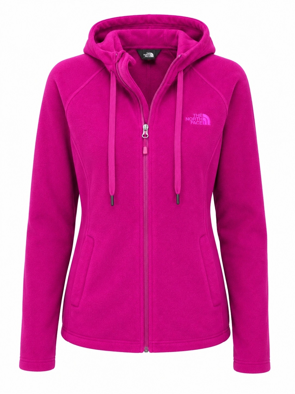 The North Face Women's Magenta Fleece Hoodie - Full-Zip